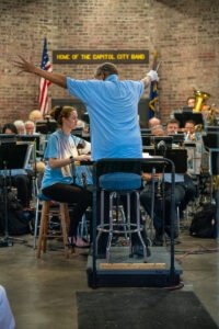 CCB Jim Latimer conducting